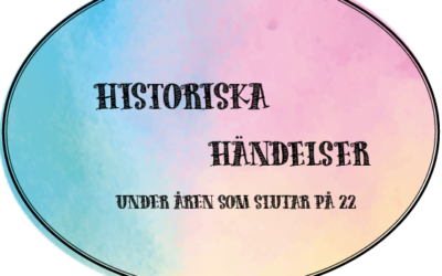 Historiska händelser under åren som slutar på 22